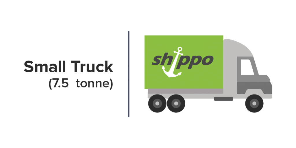 graphic of small Shippo truck